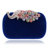 Clutch evening bags Crown rhinestones