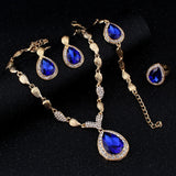 Gold-color jewel pendant Necklace