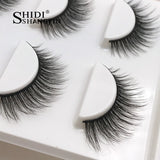 New 3 pairs natural false eyelashes