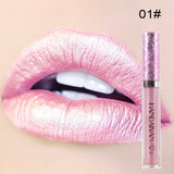 Diamond Shine Metallic Lipstick Charming Long Lasting L Glitter Powder Lip Gloss