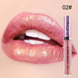 Diamond Shine Metallic Lipstick Charming Long Lasting L Glitter Powder Lip Gloss