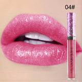 Diamond Shine Metallic Lipstick Charming Long Lasting L Glitter Powder Lip Gloss