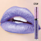 Diamond Shine Metallic Lipstick Charming Long Lasting L Glitter Powder Lip Gloss