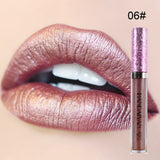 Diamond Shine Metallic Lipstick Charming Long Lasting L Glitter Powder Lip Gloss