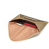 Hot Hand  Women Fashion Sequins Envelope Bag