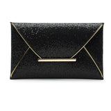 Hot Hand  Women Fashion Sequins Envelope Bag