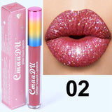 Glitter Lips Make Up Liquid Lipstick Waterproof