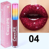 Glitter Lips Make Up Liquid Lipstick Waterproof