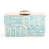 Luxury Brand Design Acrylic Decoration Clutches