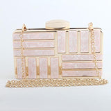 Luxury Brand Design Acrylic Decoration Clutches