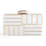 Luxury Brand Design Acrylic Decoration Clutches