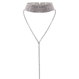 Rhinestone Choker Crystal Gem