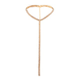 Rhinestone Choker Crystal Gem