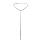 Rhinestone Choker Crystal Gem
