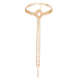 Rhinestone Choker Crystal Gem