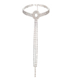 Rhinestone Choker Crystal Gem