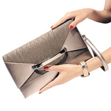 Envelope Clutch Women Leather Bag