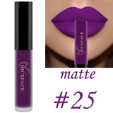 Sexy long lasting waterproof super matte lipstick moisturizing cream velvet lipstick