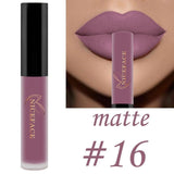 Sexy long lasting waterproof super matte lipstick moisturizing cream velvet lipstick