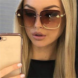 Luxury Square Bee Sunglasses