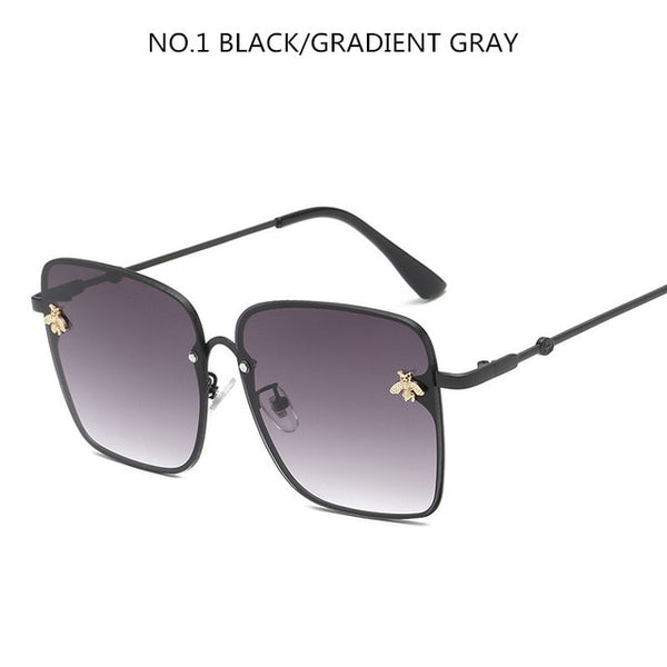 Luxury Square Bee Sunglasses