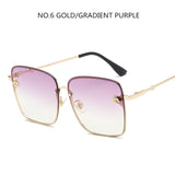 Luxury Square Bee Sunglasses