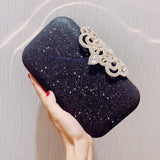 new fashion Sequined Scrub Clutch Women's Evening Bags