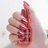 Durable Flow of Gold Non-peelable Metal Nail Art Quick Drying Nails Gel Polish