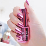 Durable Flow of Gold Non-peelable Metal Nail Art Quick Drying Nails Gel Polish