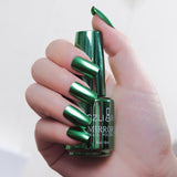 Durable Flow of Gold Non-peelable Metal Nail Art Quick Drying Nails Gel Polish
