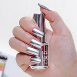 Durable Flow of Gold Non-peelable Metal Nail Art Quick Drying Nails Gel Polish
