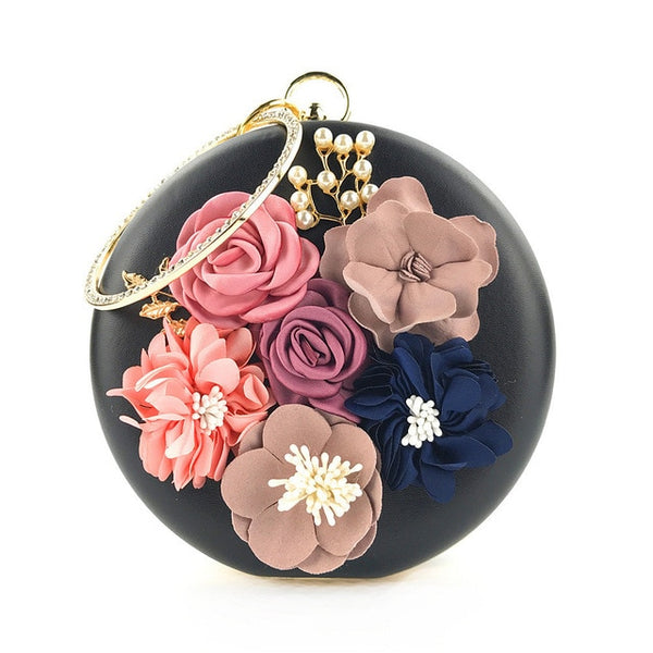 Women's Flower Clutches Evening Bags