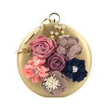 Women's Flower Clutches Evening Bags