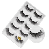 3D 5 Pairs Mink Eyelashes