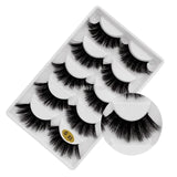 3D 5 Pairs Mink Eyelashes