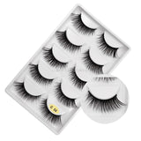 3D 5 Pairs Mink Eyelashes