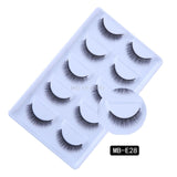 3D 5 Pairs Mink Eyelashes