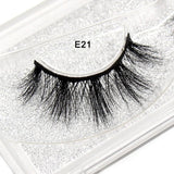 3D Mink Eyelashes Criss-cross Strands Cruelty Free High Volume Mink Lashes