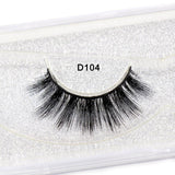 3D Mink Eyelashes Criss-cross Strands Cruelty Free High Volume Mink Lashes