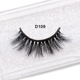 3D Mink Eyelashes Criss-cross Strands Cruelty Free High Volume Mink Lashes