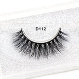 3D Mink Eyelashes Criss-cross Strands Cruelty Free High Volume Mink Lashes