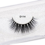 3D Mink Eyelashes Criss-cross Strands Cruelty Free High Volume Mink Lashes