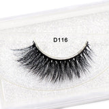 3D Mink Eyelashes Criss-cross Strands Cruelty Free High Volume Mink Lashes