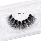 3D Mink Eyelashes Criss-cross Strands Cruelty Free High Volume Mink Lashes