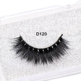 3D Mink Eyelashes Criss-cross Strands Cruelty Free High Volume Mink Lashes