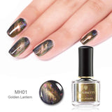 BORN PRETTY 3D Magnetic Glitter Nail Polish 6ml Holographic Chameleon Cat Eye Nail Varnish Nail Lacquer Black Base Needed