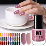 Coffee Gray Red Series Nail Varnich Pure Nail Color Nail Art Polish