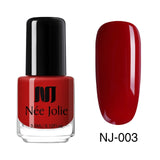 Coffee Gray Red Series Nail Varnich Pure Nail Color Nail Art Polish
