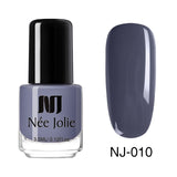Coffee Gray Red Series Nail Varnich Pure Nail Color Nail Art Polish