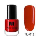 Coffee Gray Red Series Nail Varnich Pure Nail Color Nail Art Polish